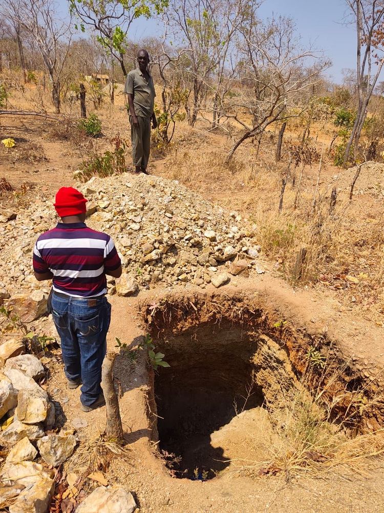 Existing shaft at Mapele, Chunya
